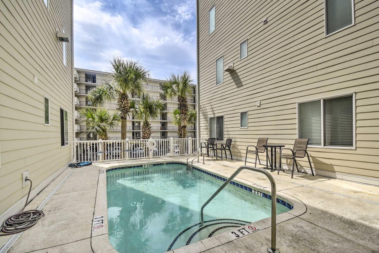 Roomy North Myrtle Beach Condo, Walk To Beach Exterior foto